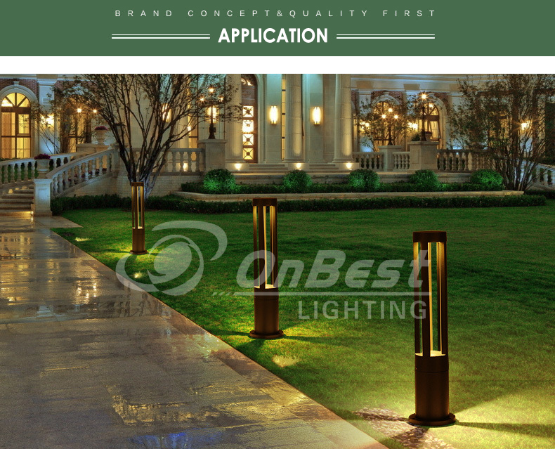 Die Cast Aluminum 7w Outdoor LED Bollard Light,Bollard Lights LED ...